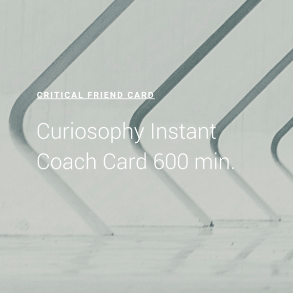 Curiosophy Instant Coach Card